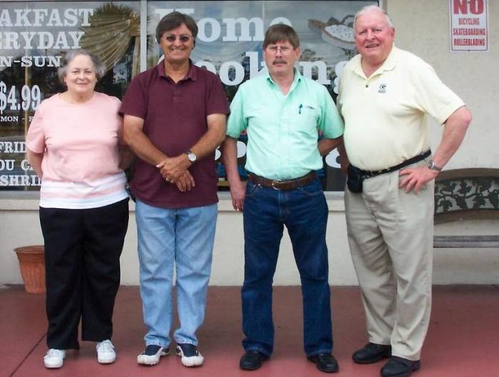 Mary, Bill, George, and Jim