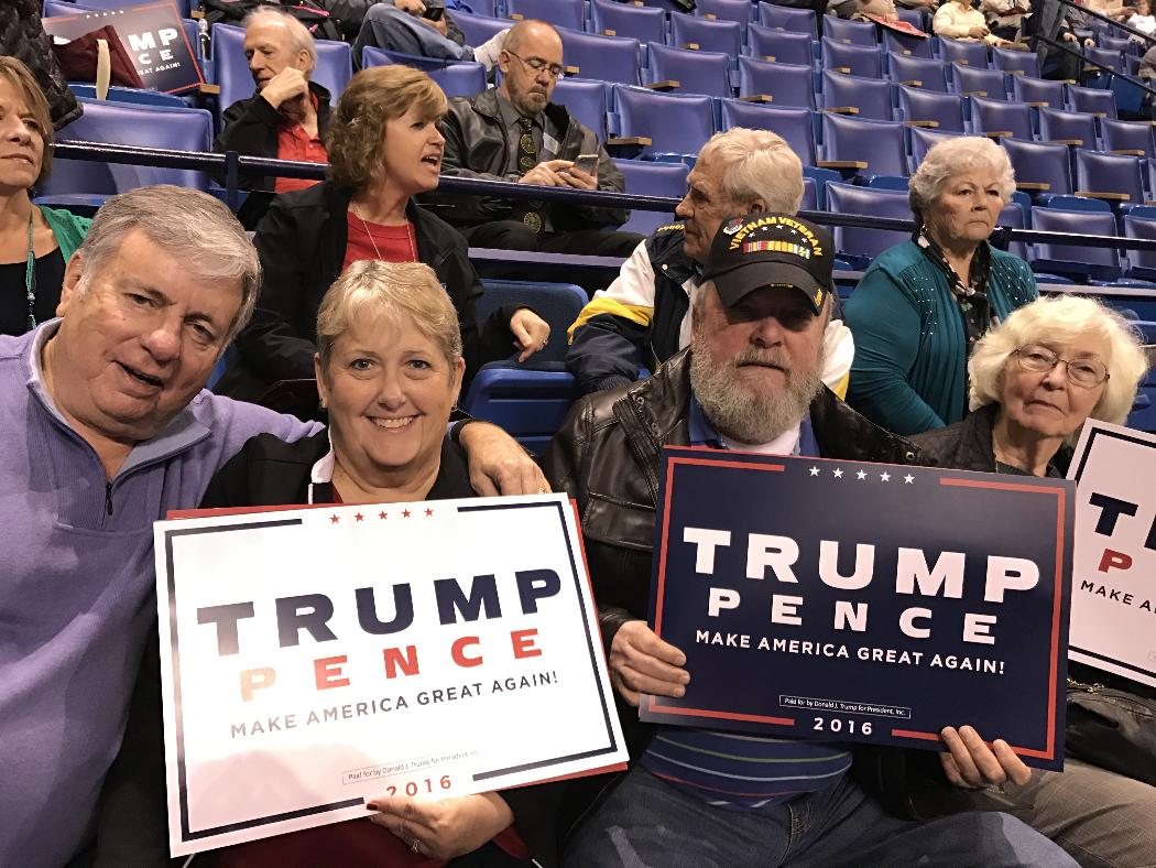 CANDOERs at a Trump Rally