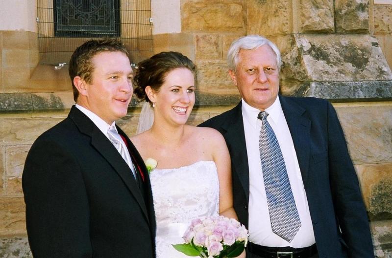 Joe O'Brien and daughter